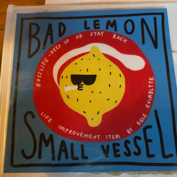 Bad lemon ceramic vase- egle zvirblyte - Picture 2 of 7